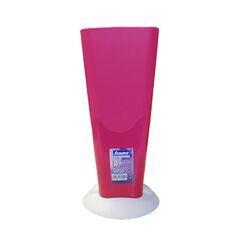 BAMA ανθοδοχείο πλαστικό 13 X 13 X 31cm σε 2 χρώματα