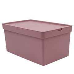 VIOMES κουτί αποθήκευσης 35.5 X 25.5 X 13.5cm πλαστικό σε διάφορα χρώματα
