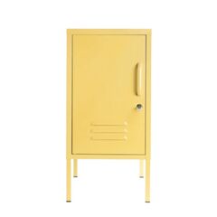 STEELEN COLOR Metal Wardrobe 40x45x50cm 0.4mm Thickness Interior with Butter Yellow