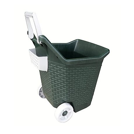 Καρότσι Κήπου Μεταφοράς Πλαστικό 59x50x72cm 3.9kg 76lt Αντοχή 60kg Κυπαρισσί BAMA Ιταλίας