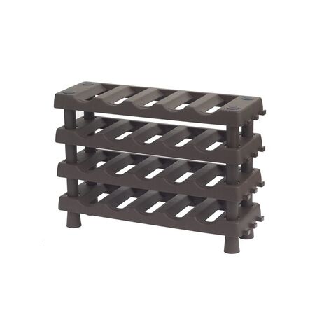 ARTPLAST Ιταλίας Κάβα 20 Φιαλών Πλαστική 4όροφη 71.5x22x49.5cm