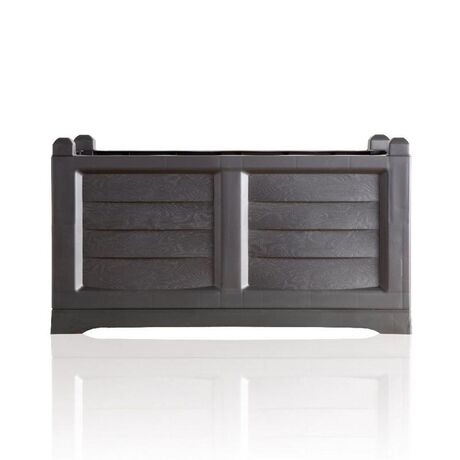 BAMA ITALY Θήκη Ζαρντινιέρας Βαρέως Τύπου 80x43x42cm 120lt Ανθρακί