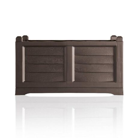 BAMA ITALY Θήκη Ζαρντινιέρας Βαρέως Τύπου 80x43x42cm 120lt Καφέ Σκούρο