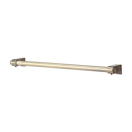 TEKNO-TEL Ράγα Κουζίνας  Μήκος 80cm Ø16cm Επιχρωμιωμένο Ατσάλι Antique