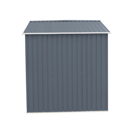 STEELEN Μεταλλική Αποθήκη Κήπου - Σπιτάκι Κήπου 261x241x198 (8.6'x7.9') 5.8m² Γαλβανιζέ Polis Γκρι