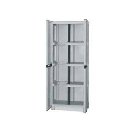 ARTPLAST Ιταλίας Πλαστική Ντουλάπα 19kg 70X39X172cm με Χώρισμα MASSIF 2φυλλη (Ατσάλινοι Μεντεσέδες) 5 Χώρων CONCERT