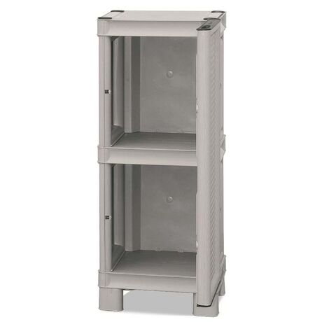 ARTPLAST Ιταλίας Πλαστική Ντουλάπα 35X39X92cm 7kg MASSIF Μονόφυλλη 2 Αποθηκευτικοί Χώροι CONCERT