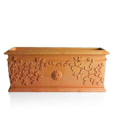 BAMA ITALY Ζαρντινιέρα 80x35x32cm 75lt Πλαστική ΒΑΡΕΩΣ ΤΥΠΟΥ Κεραμιδί FIORIERA VITE