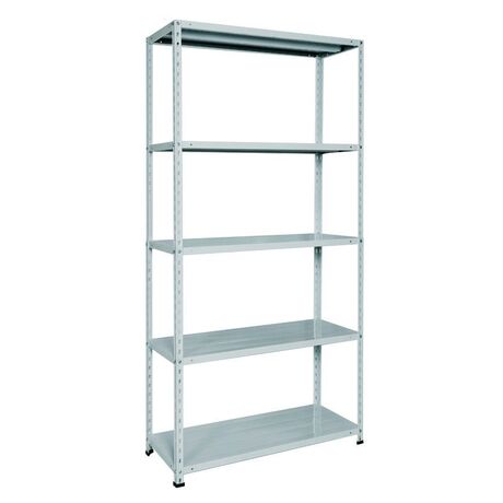 BIZZOTTO ITALY Μεταλλική Γαλβανιζέ Ραφιέρα Dexion 5όροφη 75x30x168cm 6.9kg MAX Αντοχή 200kg MINISTARKIT(B355Z)