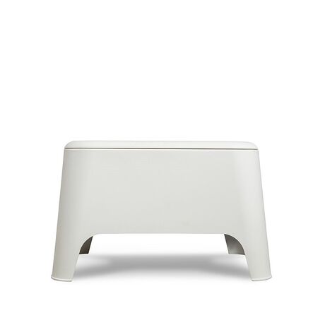 TOOMAX Ορθογώνιο Τραπέζι 59x39x36cm Πλαστικό Βάρος 3.4kg Petra Matte White Ιταλίας