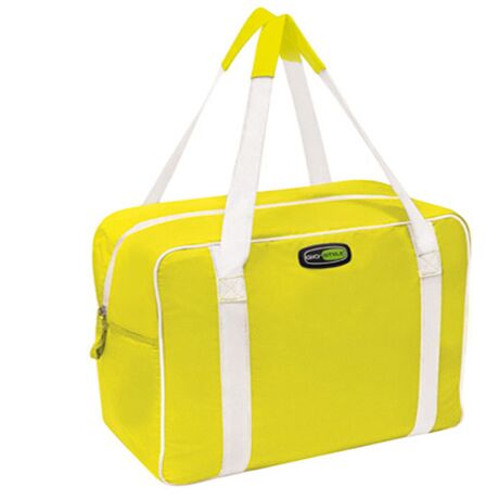 GIOSTYLE Ιταλίας Ισοθερμική Τσάντα 39x20x33cm Πάχος 6mm 28lt Πολυεστέρας 300D MAX Απόδοση 13 Ώρες Πιστοποιήσεις Azo FREE/REACH EVO LARGE Κίτρινο