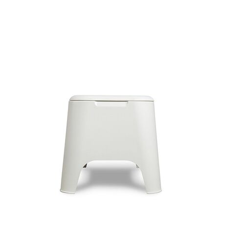 TOOMAX Ορθογώνιο Τραπέζι 59x39x36cm Πλαστικό Βάρος 3.4kg Petra Matte White Ιταλίας