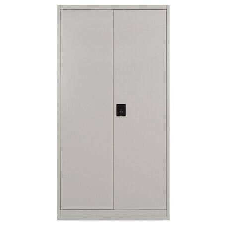 STEELEN Μεταλλική Ντουλάπα 100x45x181cm ΧΩΡΙΣ ΠΟΔΙΑ Πάχους 0.6mm/0.8mm (πάτωμα) Γαλβανιζέ με 4 Ράφια - 5 Αποθηκευτικοί Χώροι