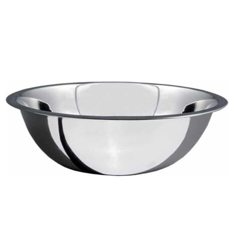 VESTA Λεκάνη-Μπώλ Ø37x9cm 5.55lt Ανοξείδωτο Ατσάλι (INOX)