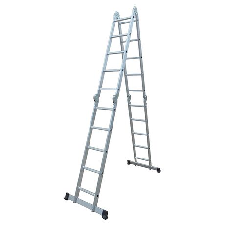 VESTA Πολυμορφική Σκάλα Αλουμινίου 4Χ5 70x278cm MAX Ύψος 5.74m MAX Αντοχή 150kg Πιστοποιήση EN131