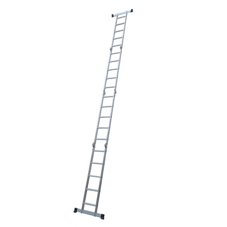 VESTA Πολυμορφική Σκάλα Αλουμινίου 4Χ5 70x278cm MAX Ύψος 5.74m MAX Αντοχή 150kg Πιστοποιήση EN131