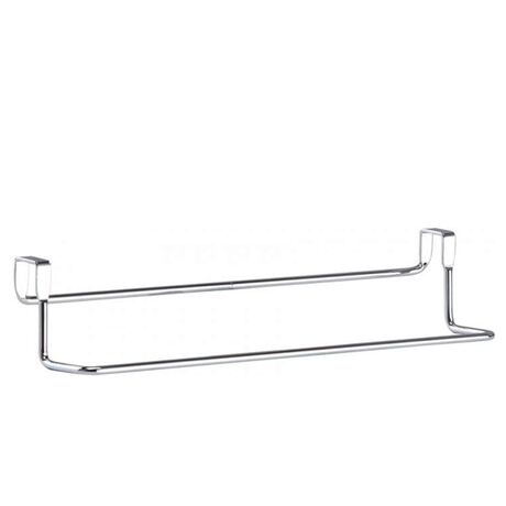 TEKNO-TEL Κρεμάστρα Πετσέτας Ντουλαπιού 30x8x7cm Επιχρωμιωμένο Ατσάλι
