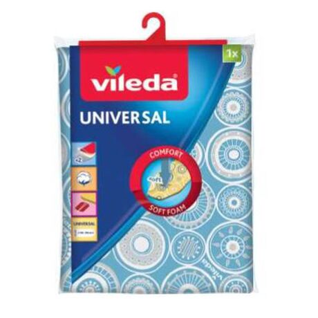 VILEDA Σιδερόπανο με Διπλό Υπόστρωμα Universal για Σιδερώστρες με Επιφάνεια Σιδερώματος 110-130x30-45cm