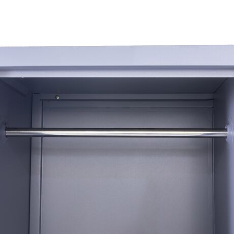STEELEN Μεταλλική Ντουλάπα - Φοριαμός (Locker) 90x45x190cm 6 Ντουλάπια-12 Αποθηκευτικοί Χώροι Πάχος 0.4mm με Ρυθμιζόμενα Πόδια 48kg Ανθρακί Ματ