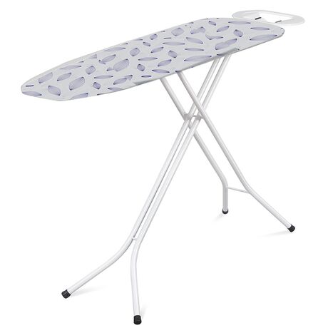 Σιδερώστρα Ατμού ANGELO 140x38x94cm Μεταλλική με Επιφάνεια Σιδερώματος 120x38cm Φαρδειά 4.3Kg Σχάρα 31x20cm με Πόδια Ø21mm BLIMP