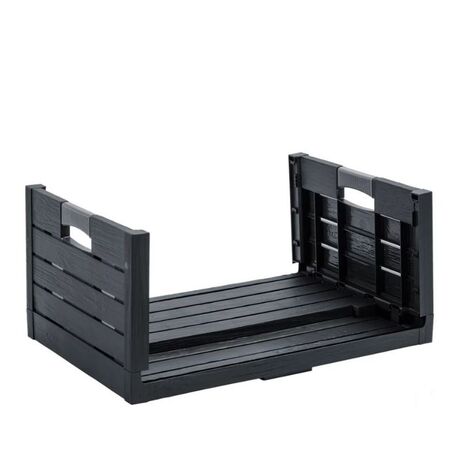 TOOMAX Ιταλίας Τελάρο Πολλαπλών Χρήσεων 59x39x28cm Πτυσσόμενο Χωρητικότητα 50lt Αντοχή 60kg Πλαστικό Όψη Ξύλου 2.37kg Γκρι FLORIDA