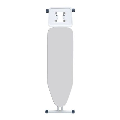 Σιδερώστρα Ατμού XL 150x45x65-95cm Μεταλλική με Επιφάνεια Σιδερώματος 120x45cm 8Kg Σχάρα 43x29cm Διάμετρος Ποδιού Ø34mm PASSAT SILVER