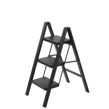 VESTA Σκαλοσκαμπό με 3 Σκαλιά Ύψος 68cm Βάρος 4,6kg MAX Αντοχή 150kg