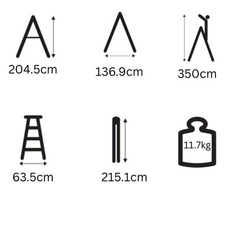 Σκάλα Fiberglass Διπλή-Σχήμα ''Λ'' (8+8) Επαγγελματική Σκαλιά Αλουμινίου Μόνωση ΜΑΧ Ύψος 180.6cm Βάρος 11.7kg MAX Αντοχή 150kg Πιστοποίηση EN131 TUV EN 61478 [CLONE] [CLONE]