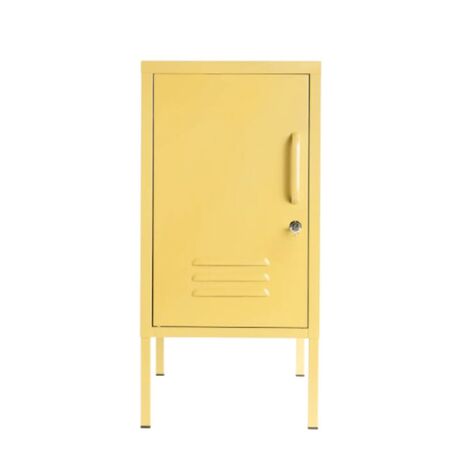 STEELEN COLOR Metal Wardrobe 40x45x50cm 0.4mm Thickness Interior with Butter Yellow