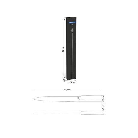 Tramontina Sushi 33cm (13") Μαχαίρι Yanagiba Ανοξείδωτο με Συνθετική Λαβή
