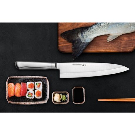 TRAMONTINA Μαχαίρι Sushi Diamond Deba 20.3cm (8") από Ανοξείδωτο Ατσάλι