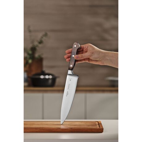 TRAMONTINA Μαχαίρι Σεφ Century Wood με Λεία Ανοξείδωτη Λεπίδα 20cm ("8") και Ξύλινη Λαβή