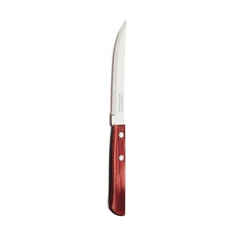 TRAMONTINA Polywood Μαχαίρι Κρέατος Inox 11.5cm με Ξύλινη Λαβή