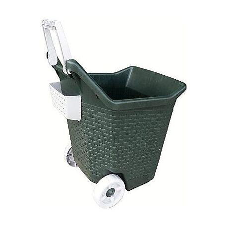 Καρότσι Κήπου Μεταφοράς Πλαστικό 59x50x72cm 3.9kg 76lt Αντοχή 60kg Καφέ BAMA Ιταλίας